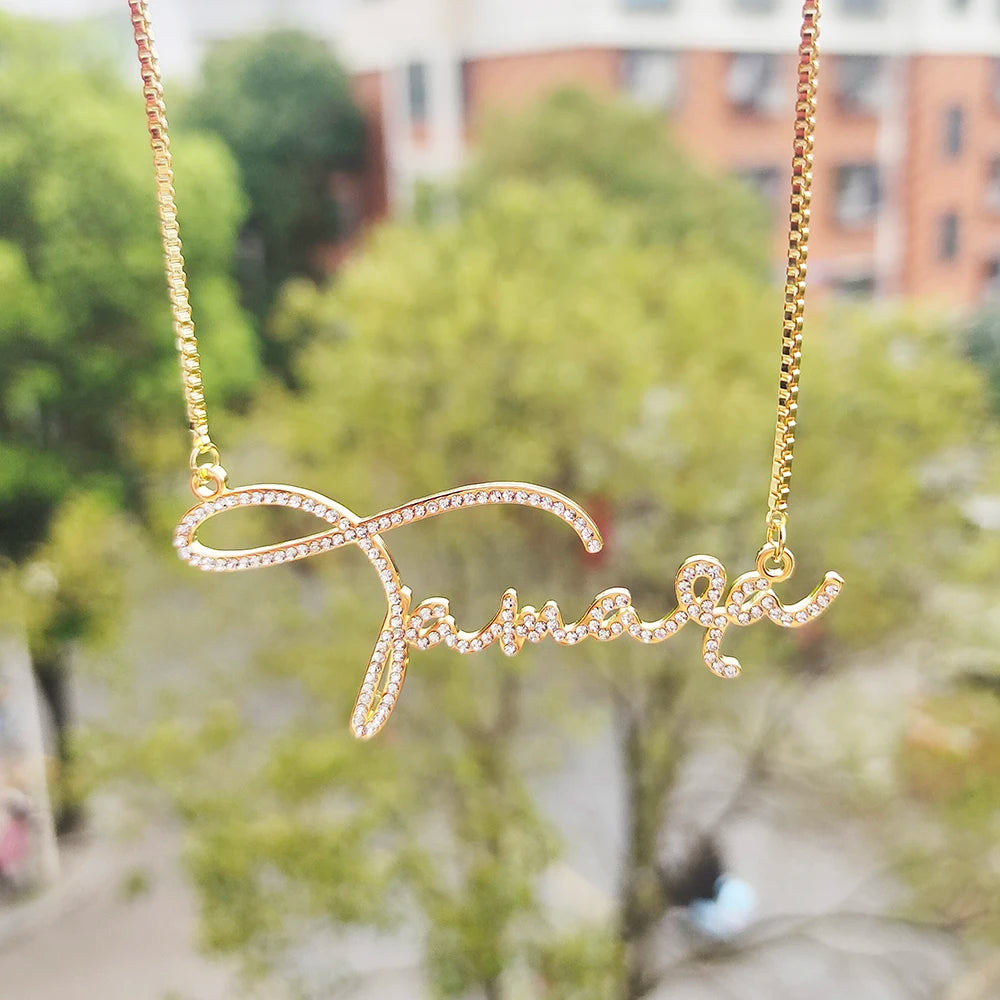 Zhejiang Custom Name Necklace Stainless Steel Jewelry