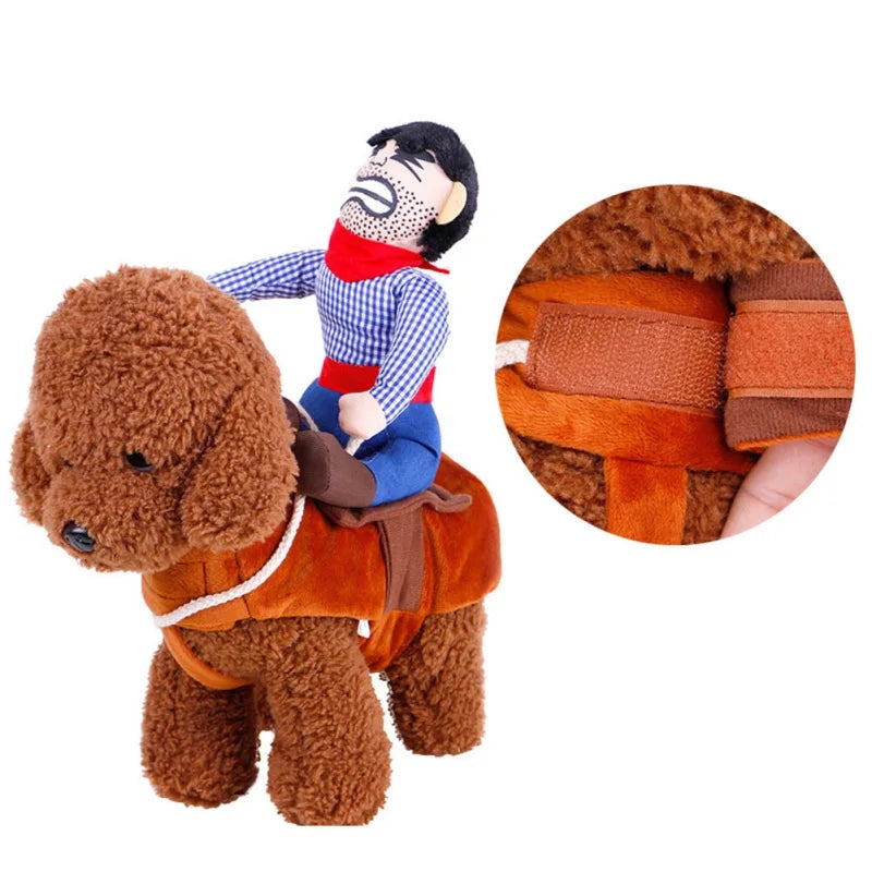 Guangdong Halloween Dog Clothes Cowboy Knight Pet Party Interchangeable Costumes