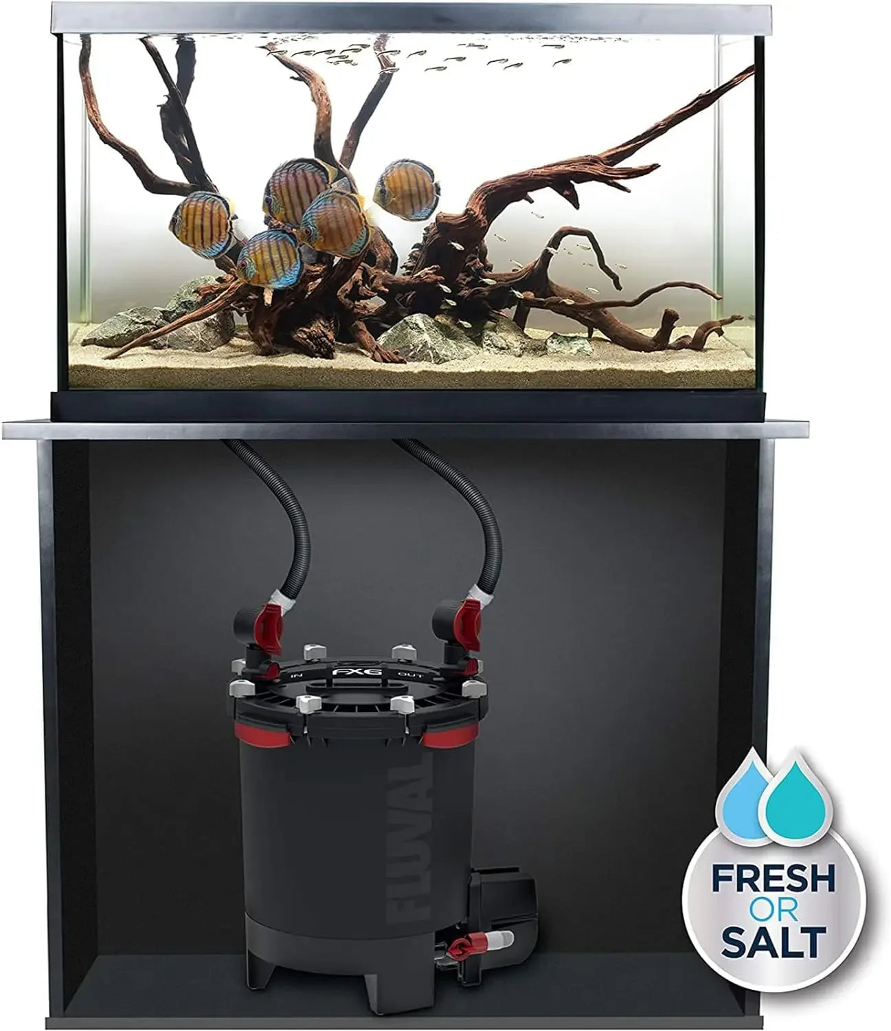 Fluval FX6 High Performance Aquarium Canister Filter for ProfessionalGrade Setups