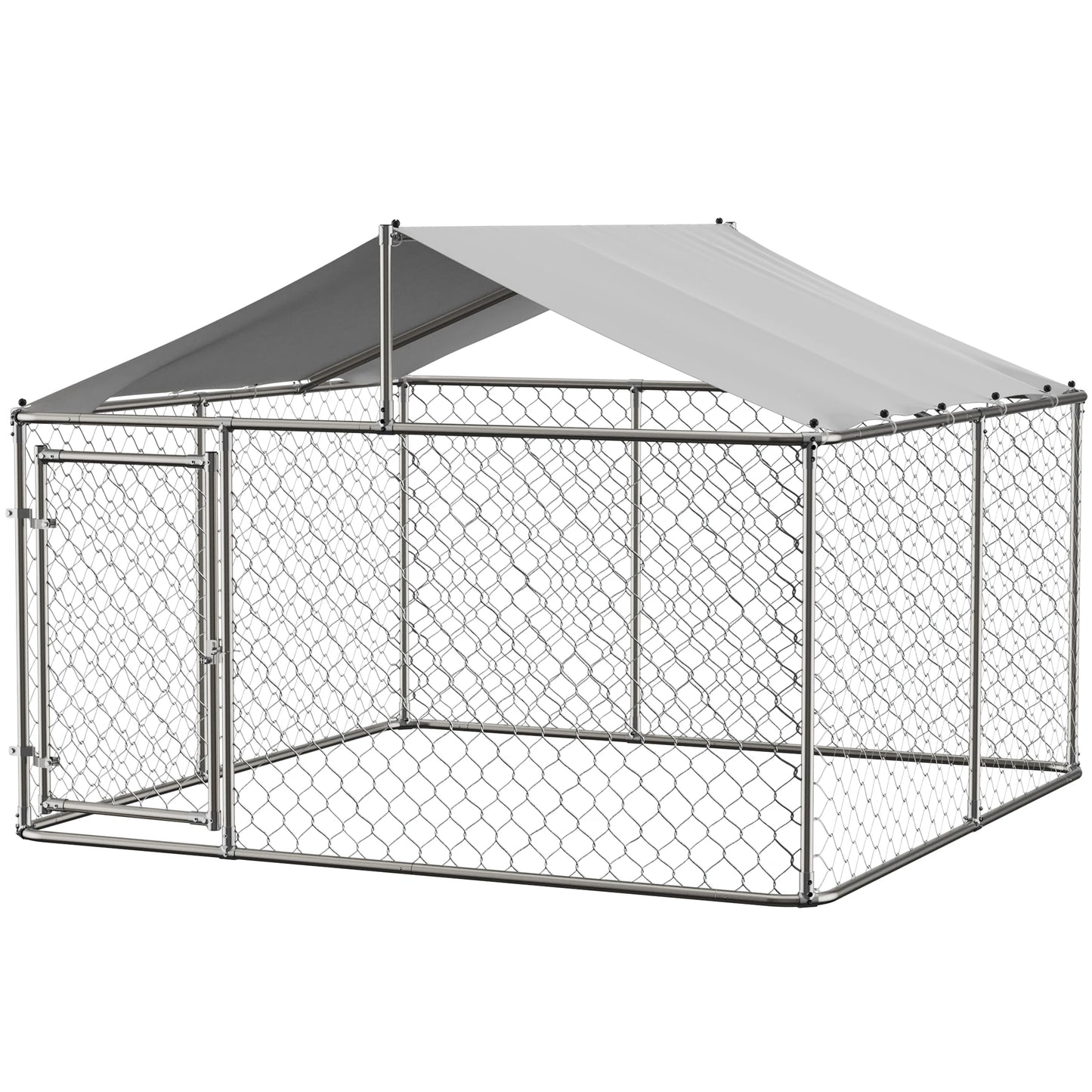 Large 7.5x7.5 ft Outdoor Dog Kennel Heavy Duty Pet Playpen and Run Enclosure