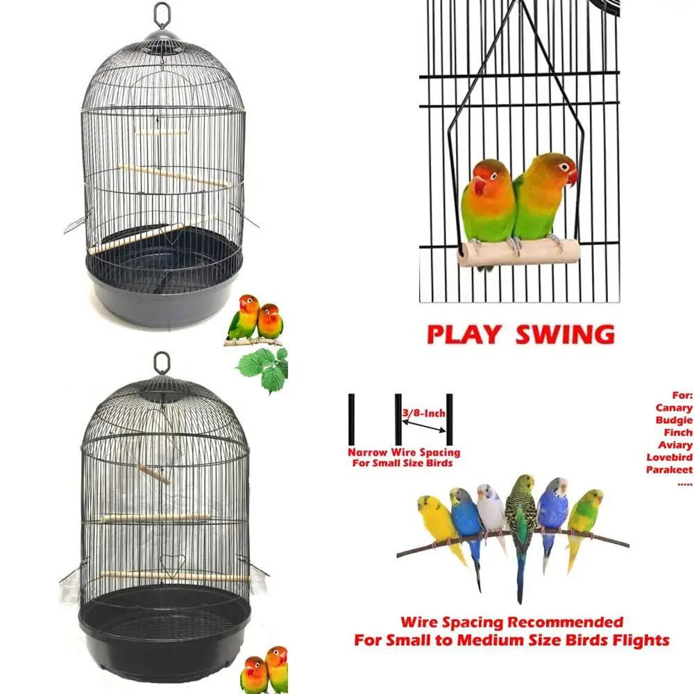 Iron Bird Cage For Small Birds And Parakeets