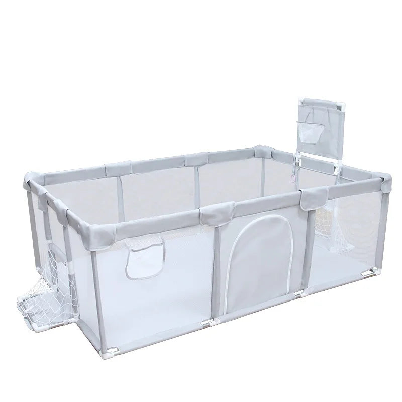 IMBABY Baby Playpens Cartoon Baby Corralitos with Protective Angle Playpen for Children Indoor Game Parks for Baby Playground