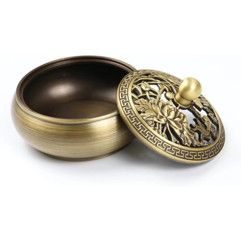 Nvzi Stainless Steel Incense Burner Kit DIY Aromatherapy