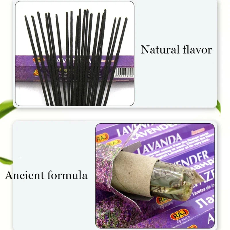 YXYMCF Sandalwood Incense Sticks 20 Count For Home Aromatherapy