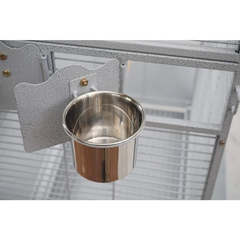 Gap Corner Bird Cage for Cockatiel Parakeet