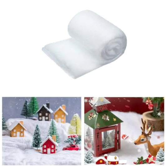 Electronic Fake Snow Blanket For Christmas Decor Roll
