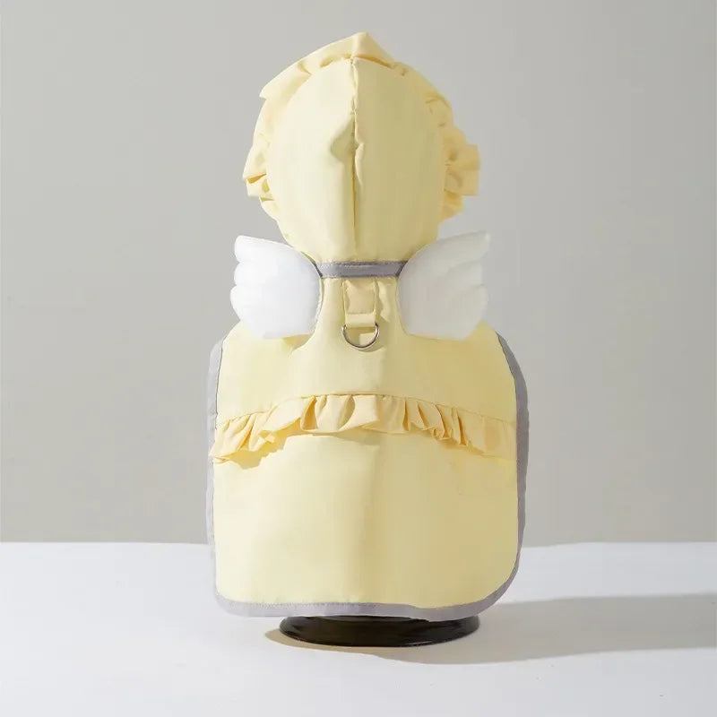 GuTing Premium Quality Angel Dog Waterproof Raincoat Cape Poncho EssentialsCollection