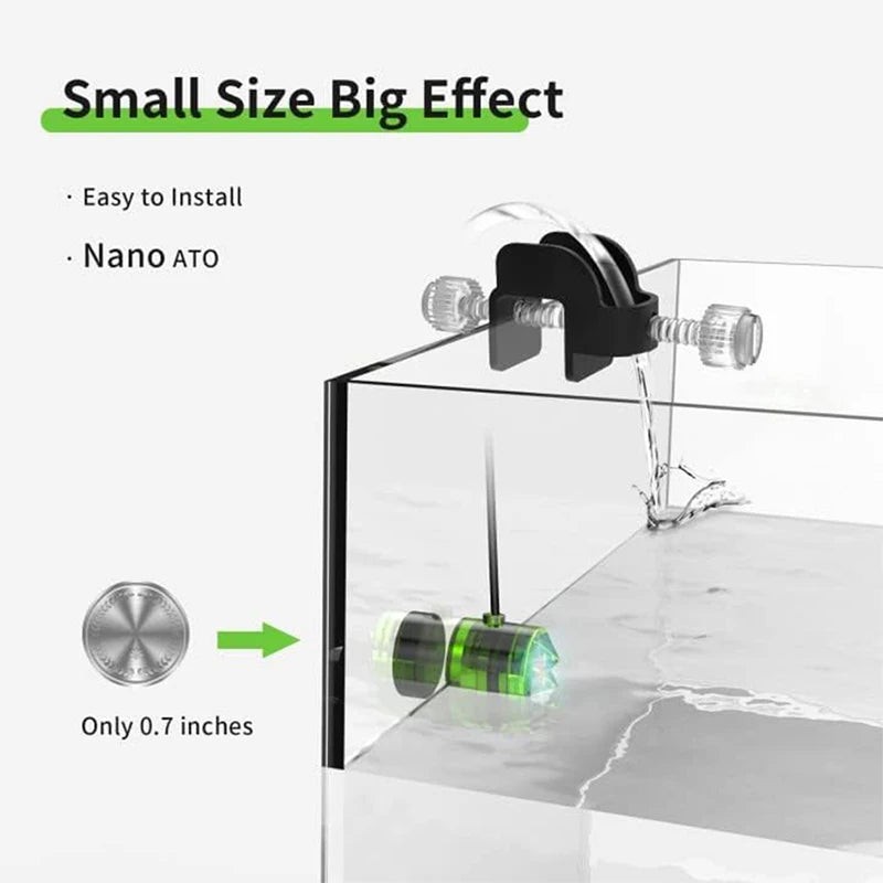 FZONE Smart ATO System Auto Top Off Water Filler Refiller Level Controller with Pump for Aquarium Both Reef and Fresh Tanks