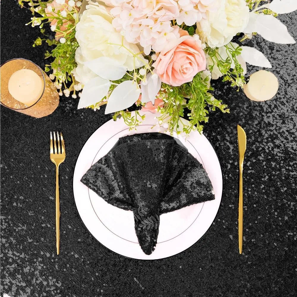 Sequined Tablecloth for Parties and Holiday Events