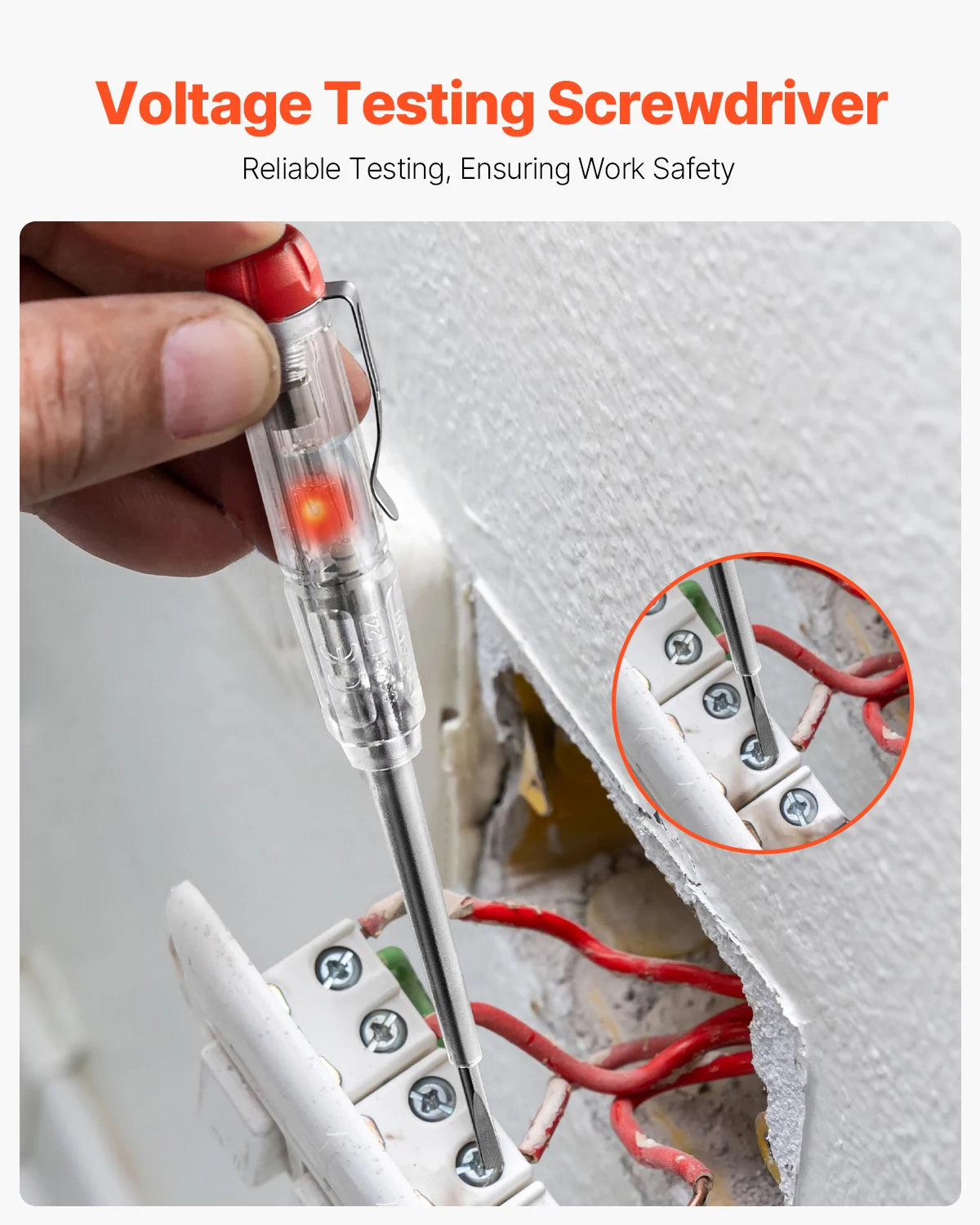 SucceBuy Insulated Screwdriver Set 1000V Electrician Tool Kit