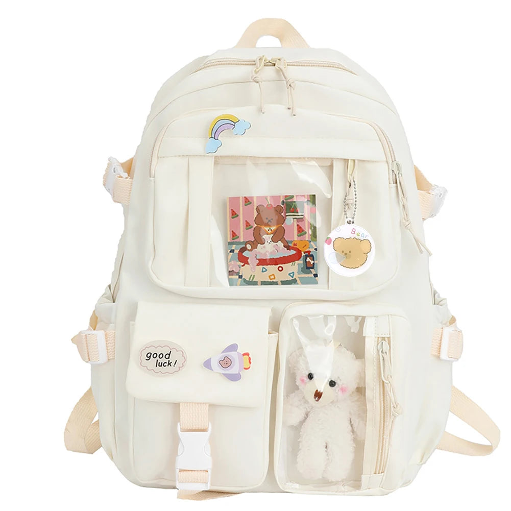 Capacity Laptop Backpack Fashion Rucksack For Teens