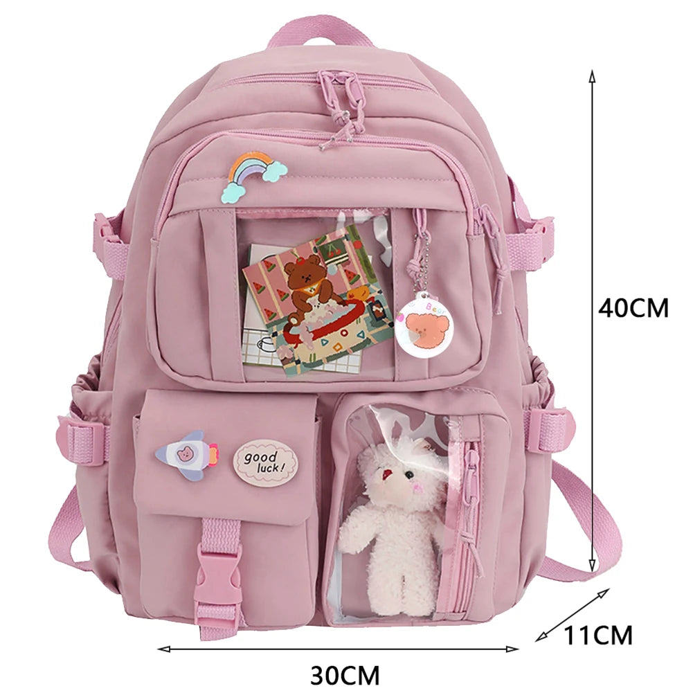 Capacity Laptop Backpack Fashion Rucksack For Teens