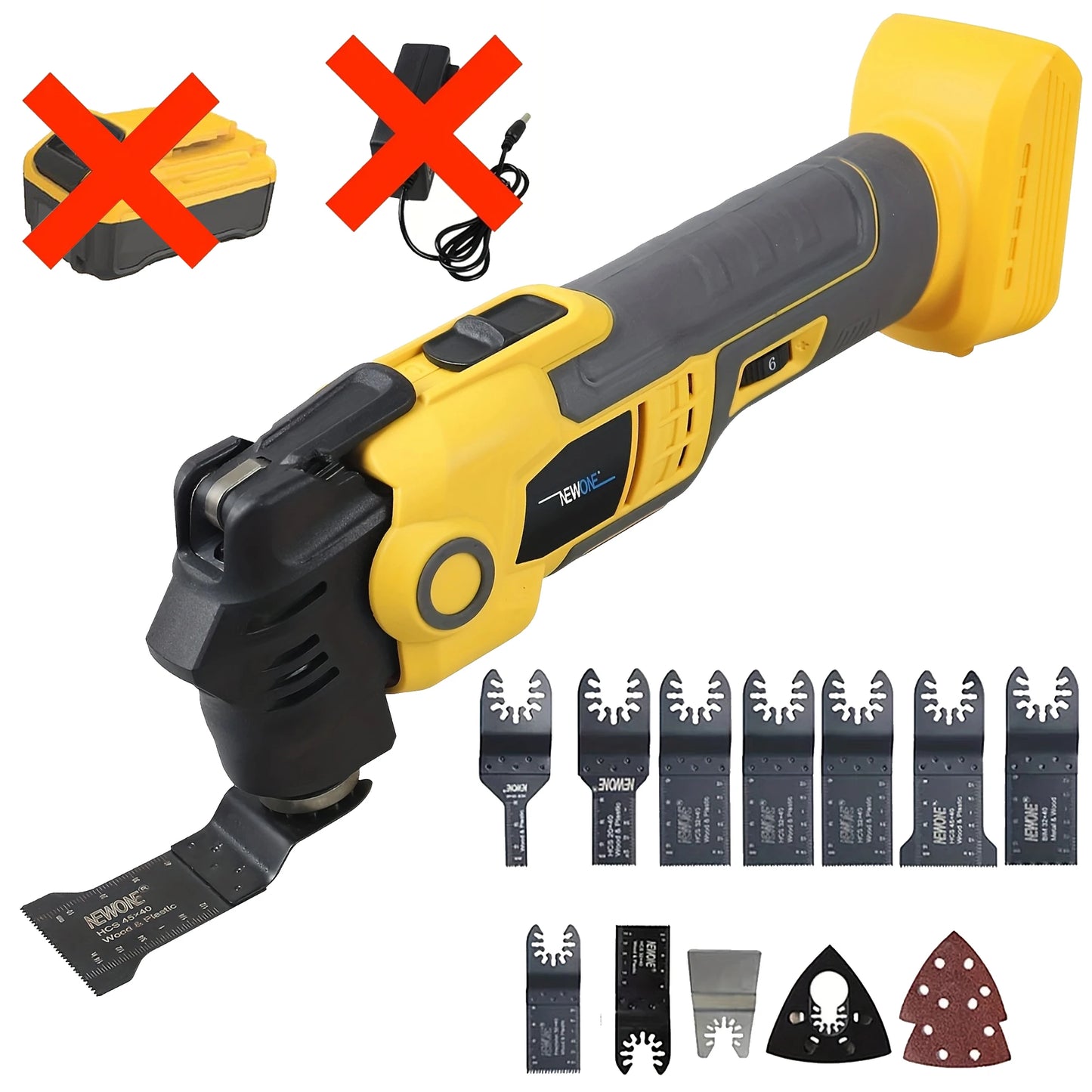 NewOne 20V Max Oscillating Multi Tool AntiVibration Kit