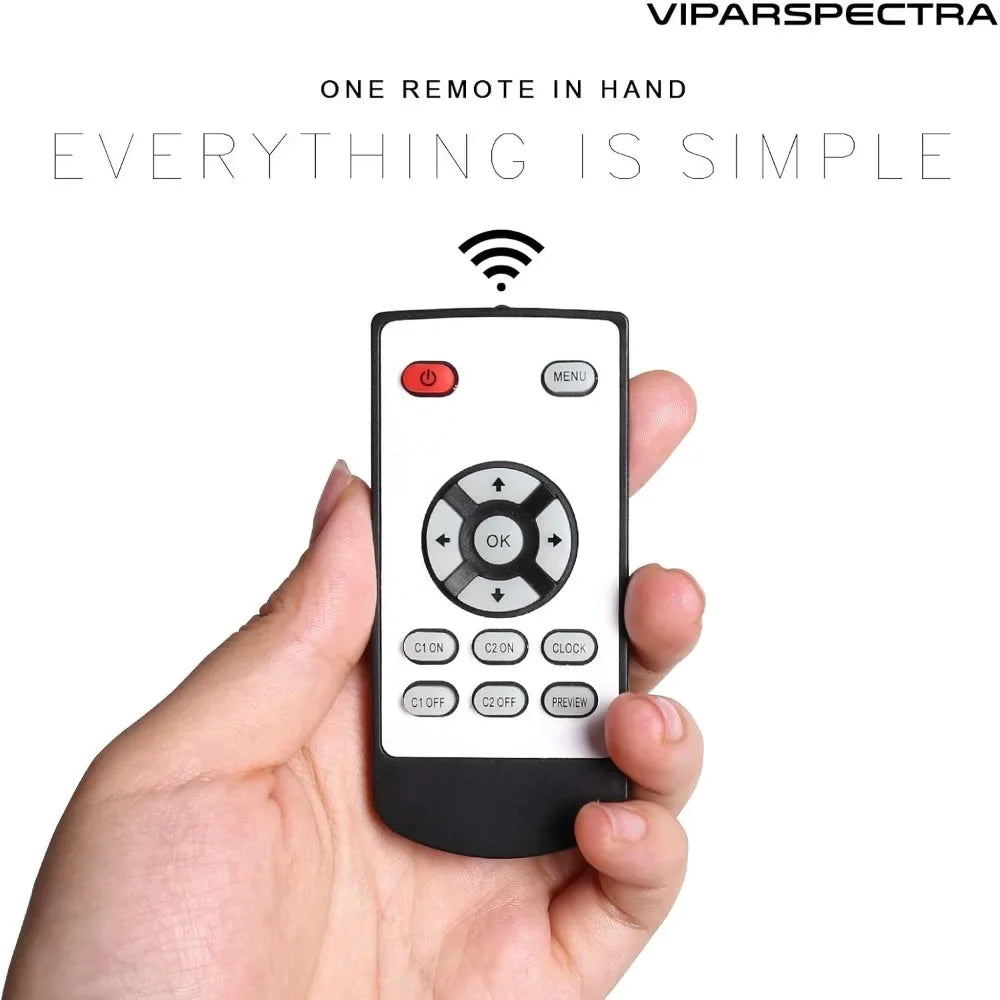 XMSJ VIPARSPECTRA 165W LED Aquarium Light Dimmable Full Spectrum PerformanceEnhancement