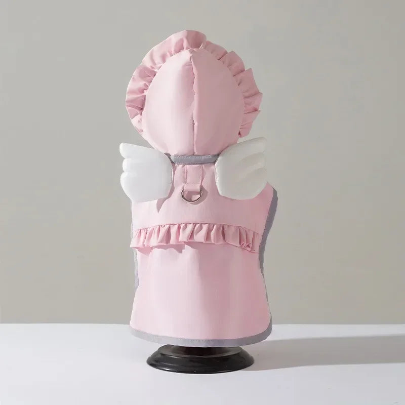 GuTing Premium Quality Angel Dog Waterproof Raincoat Cape Poncho EssentialsCollection