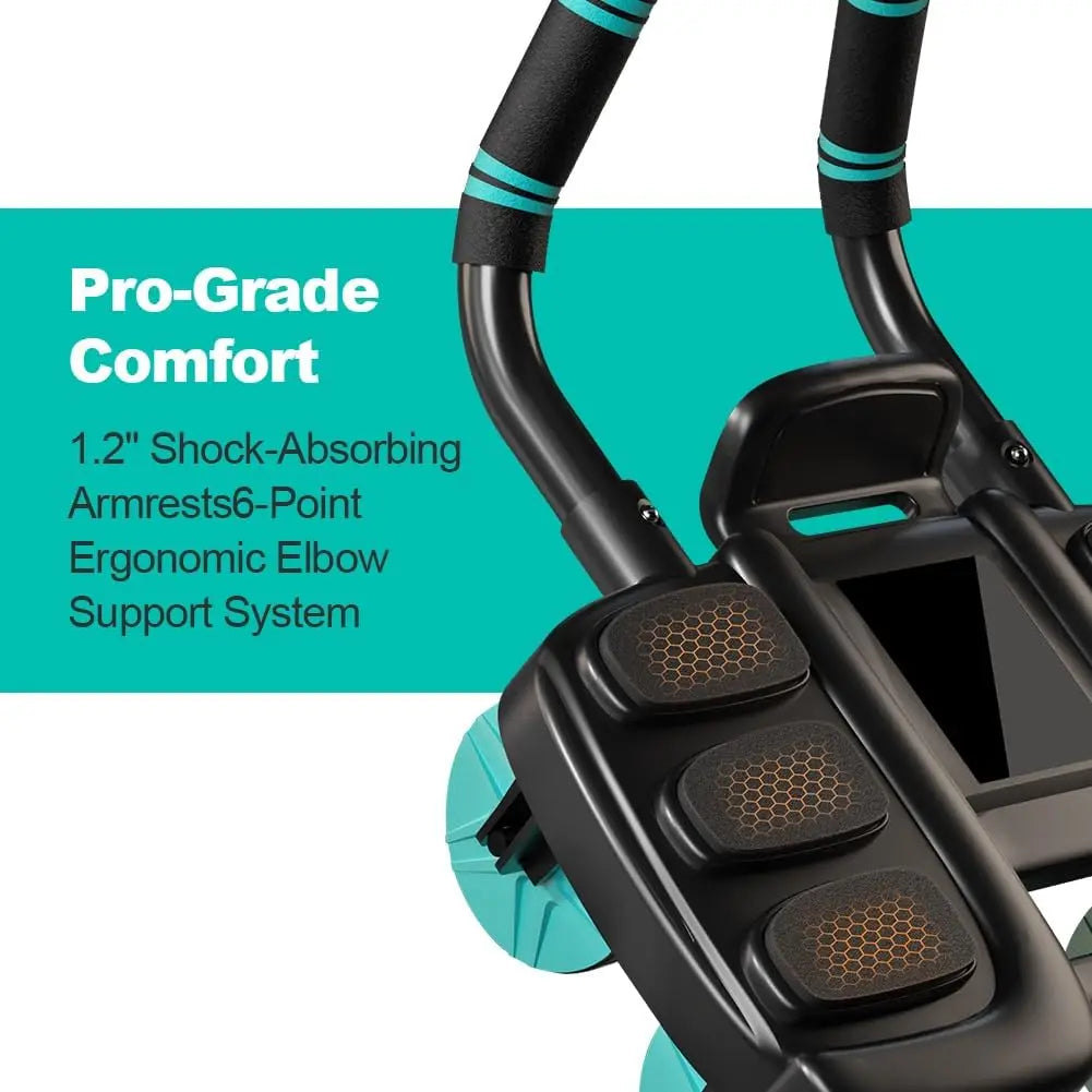 Function Automatic Rebound Ab Roller Wheel With ElbowSupportPlus StabilitySystemPro