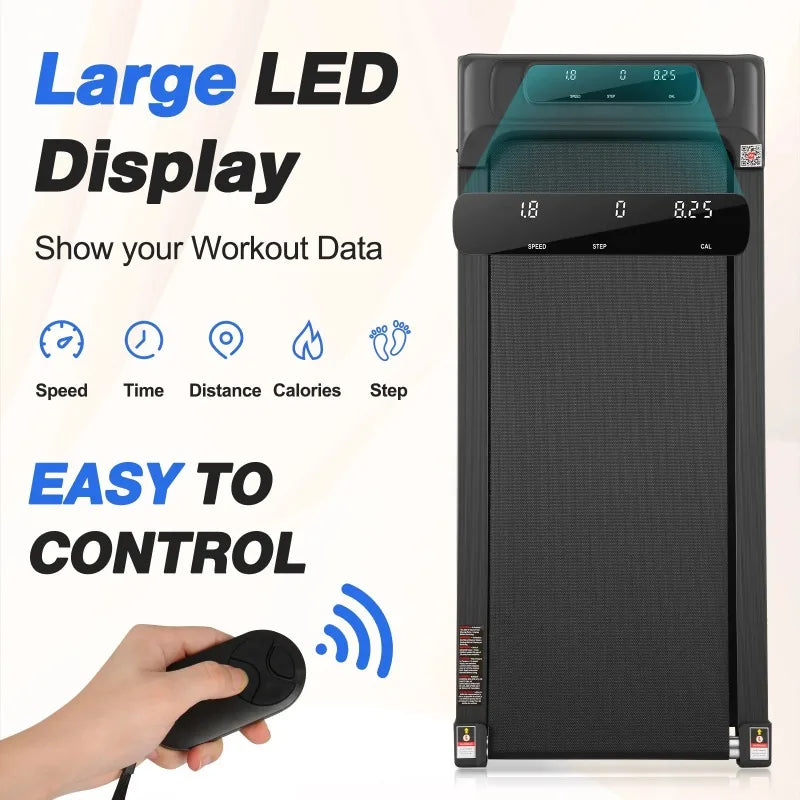 Walking Pad Under Desk Treadmill with Remote Control
