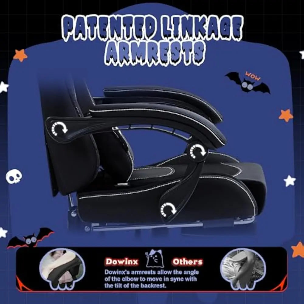 Ergonomics Gaming Chair With Cat Ears And Lumbar Massage
