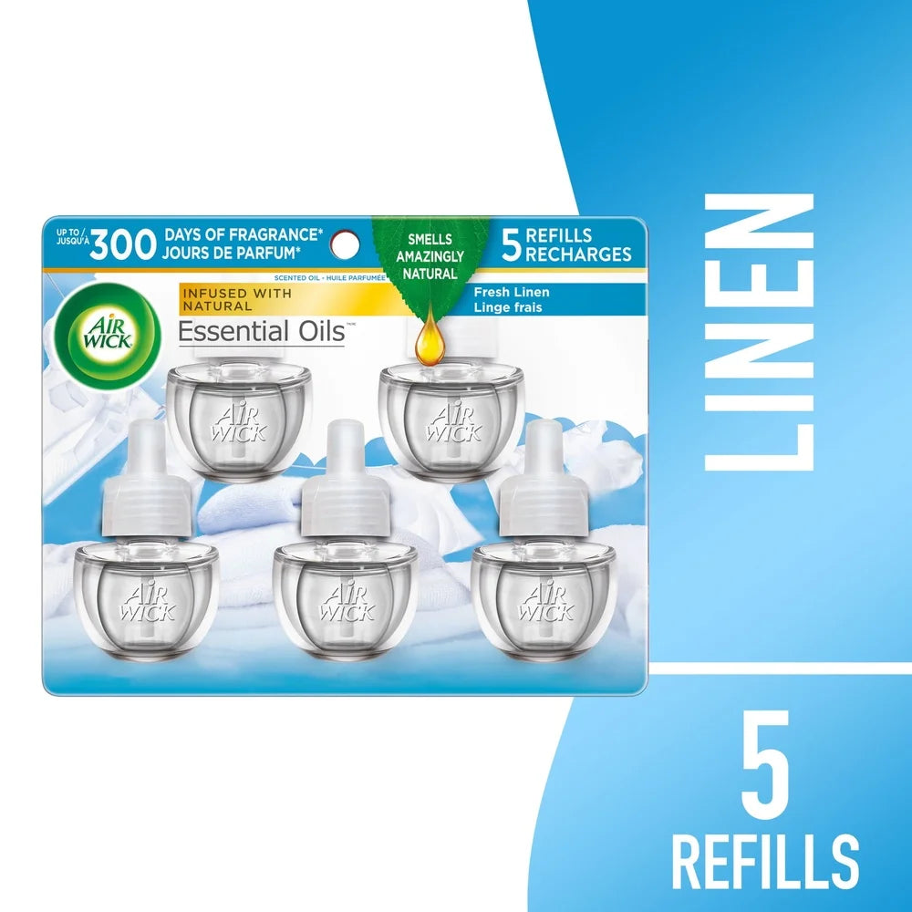 Hign-concerned Plug-In Scented-Oil Refill Fresh Linen Long-Lasting Fragrance Solution