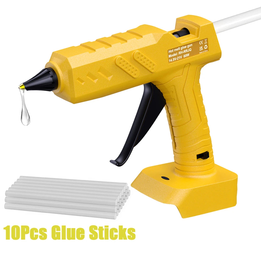 Cordless DEWALT 18V Battery Hot Melt Glue Gun For Repair