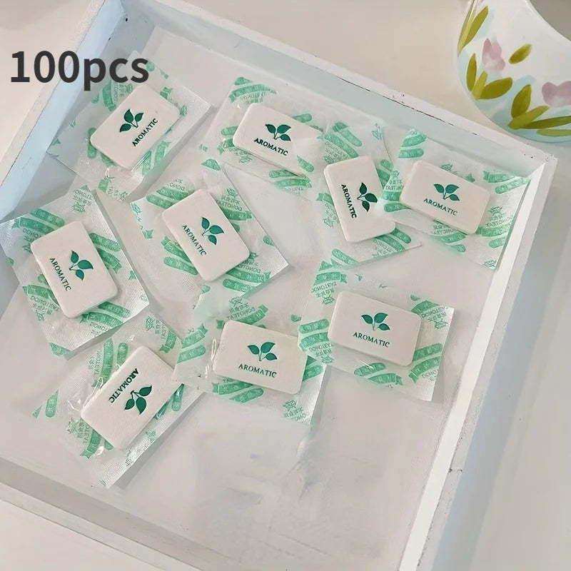 High-concerned 100pcs Jasmine Fragrance Bags For Wardrobes And Cars
