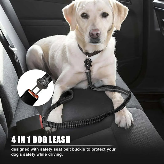 Guangdong Reflective Shock Absorbing SuperHeavyDuty Car Seatbelt Dog Leash ProMax