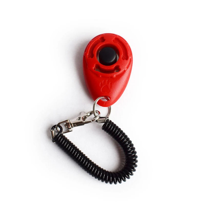 Dog Training Clicker Multipurpose Trainer Keychain With Professional Durable Nylon
