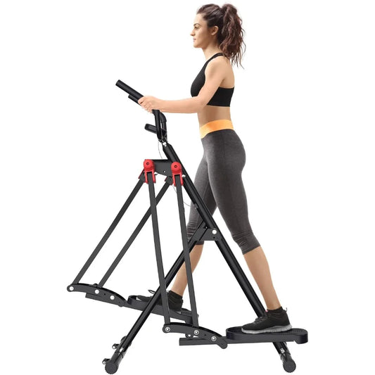 Air Walk Elliptical Glider Machine for Home Cardio Training