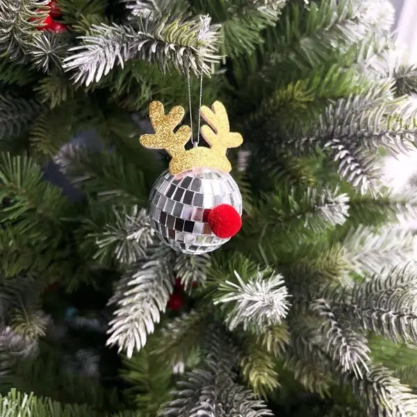 Disco Mirror Ball Ornaments For Christmas Parties Decor