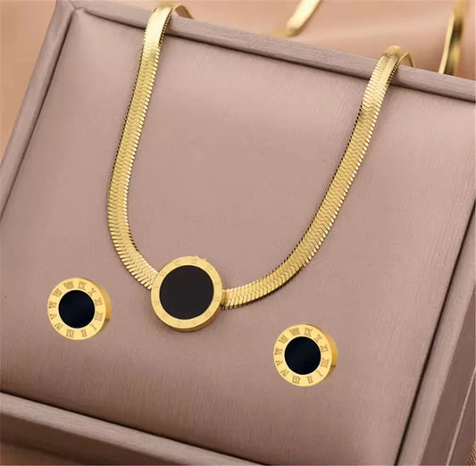 Fine Or Fashion Stainless Steel Jewelry Necklace Earrings