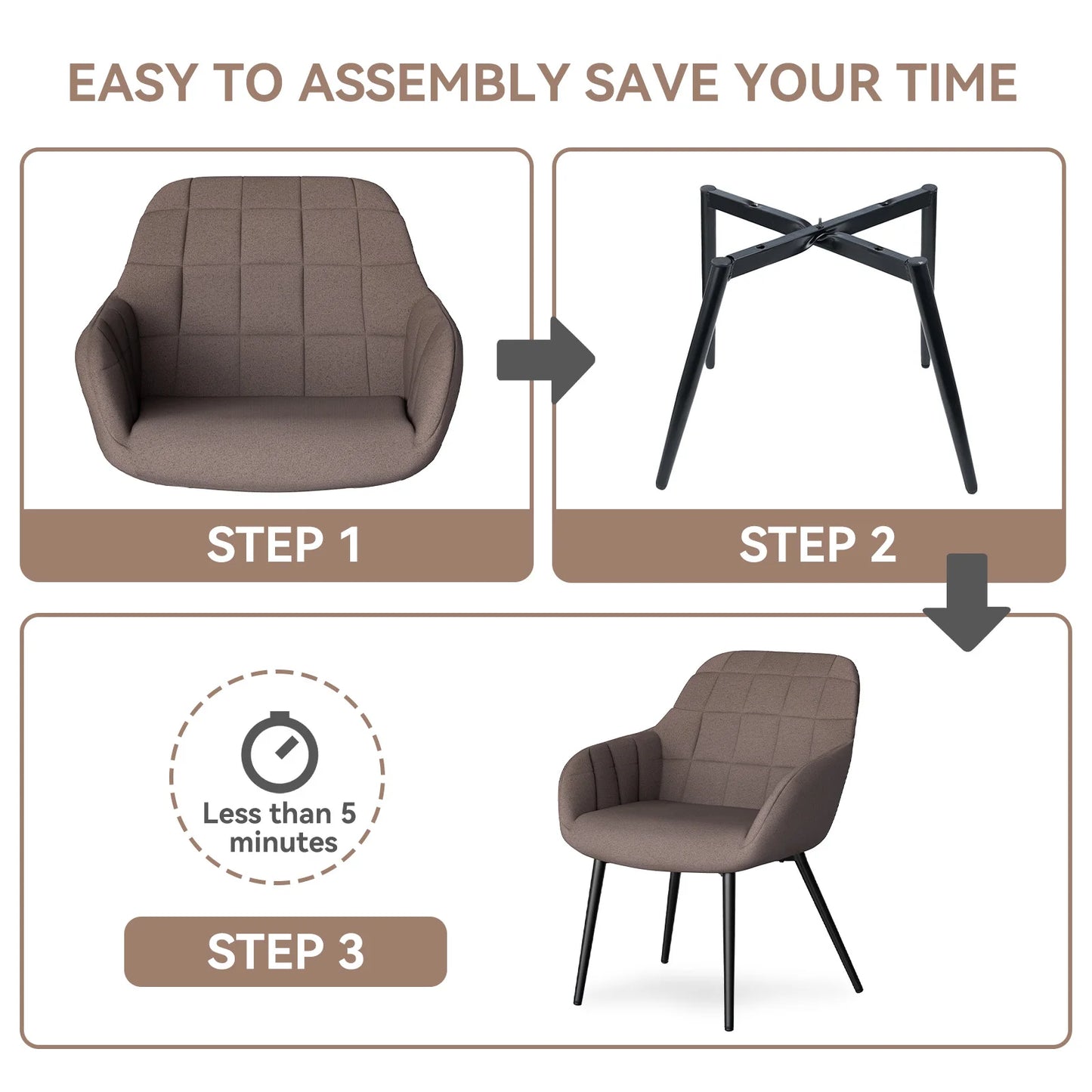 2Pcs Set Chair Bedroom Modern Dining Chairs Office Living Room Luxury Nordic Style Bar Stool Kitchen Furniture