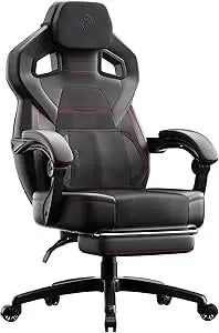 Ergonomic PU Leather Gaming Chair With Lumbar Support