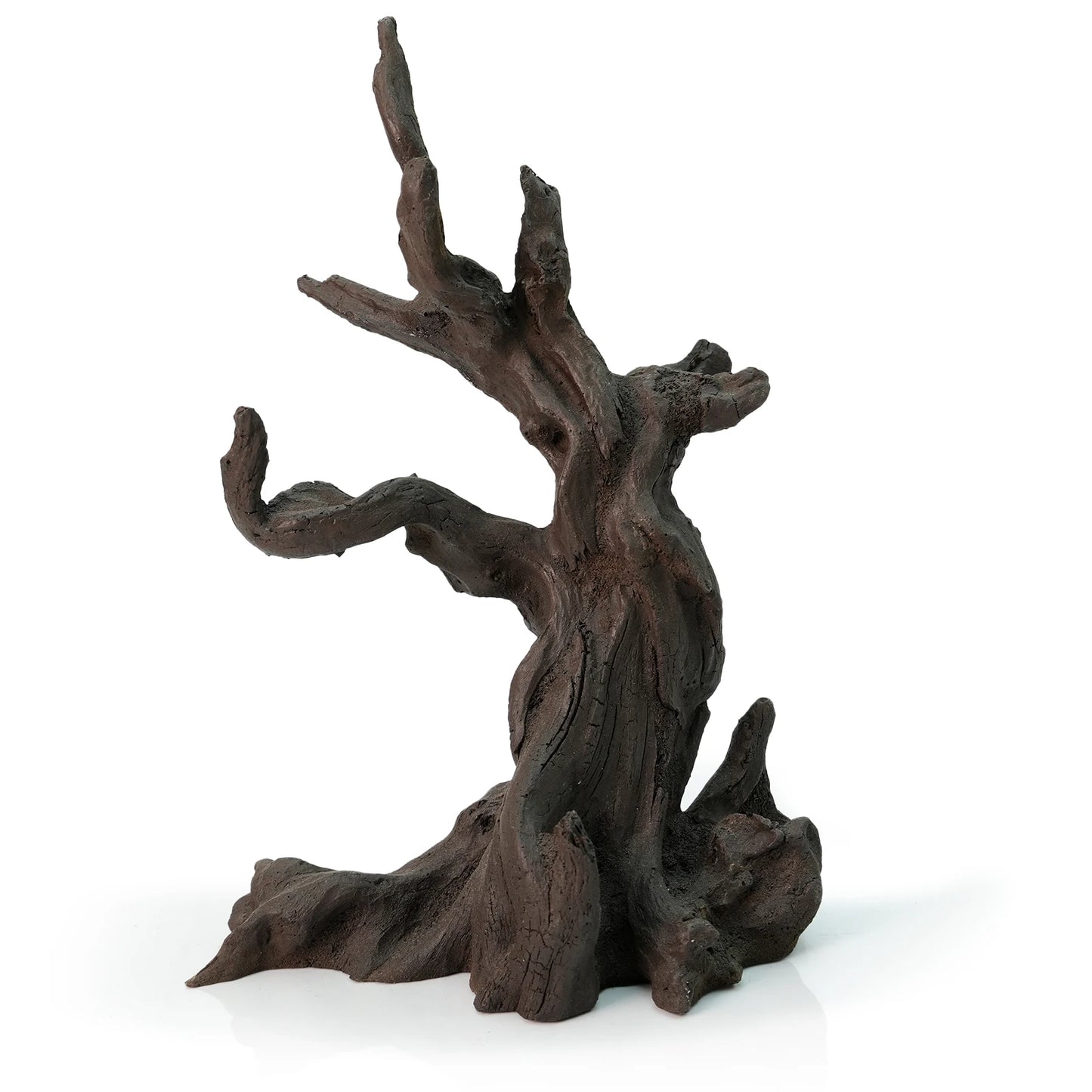 FZONE Resin Aquarium Driftwood, Aquarium Tree Decoration for Nano Aquascaping and Hardscape