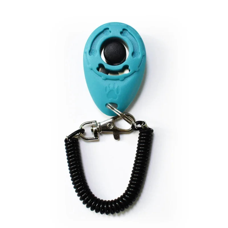 Dog Training Clicker Multipurpose Trainer Keychain With Professional Durable Nylon