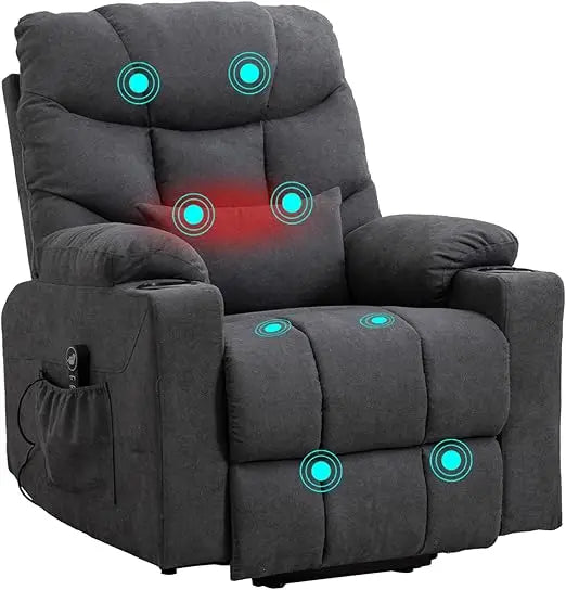 DAFIFY Power Lift Recliner Chair Electric Massage With Heat