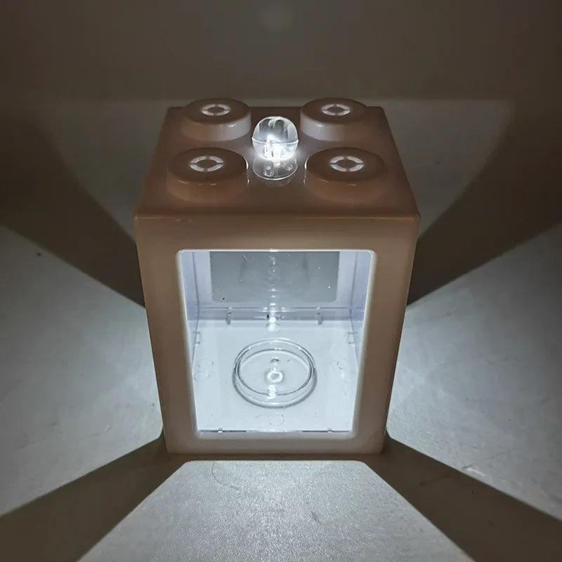 HighConcerned LEDLightingCylinderPro MiniFishTankSystem DeskDisplaySolution HomeOfficeDecor CompactAquariumKit