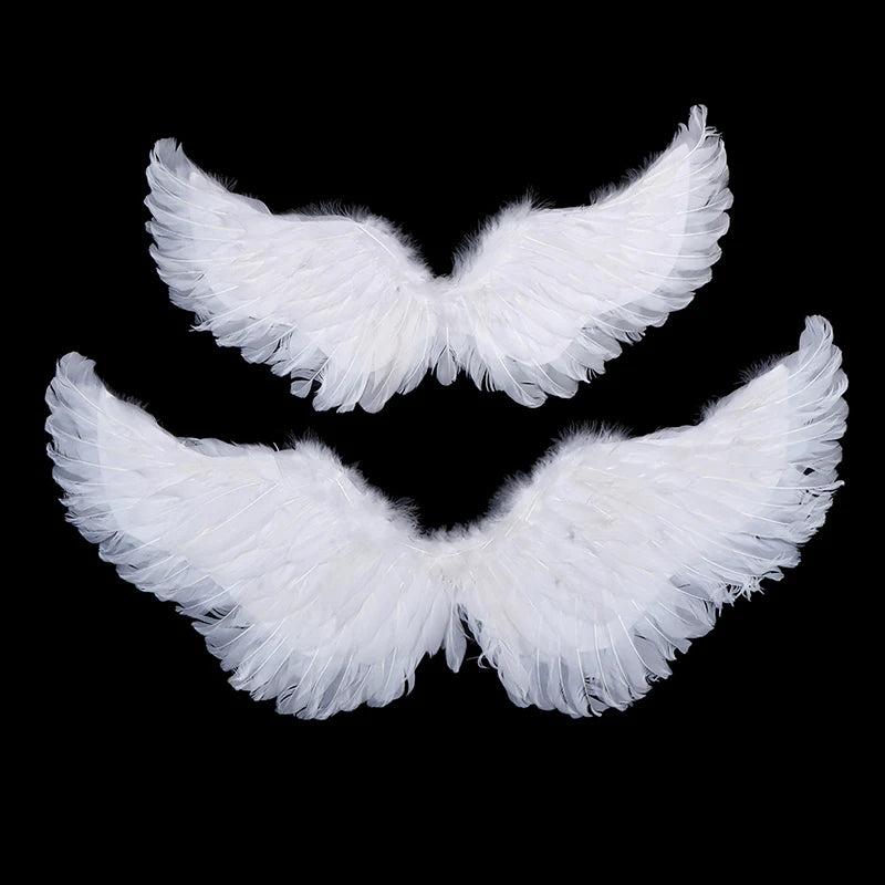Guangdong Angel Feather Wings For Party Cosplay With Elastic Straps
