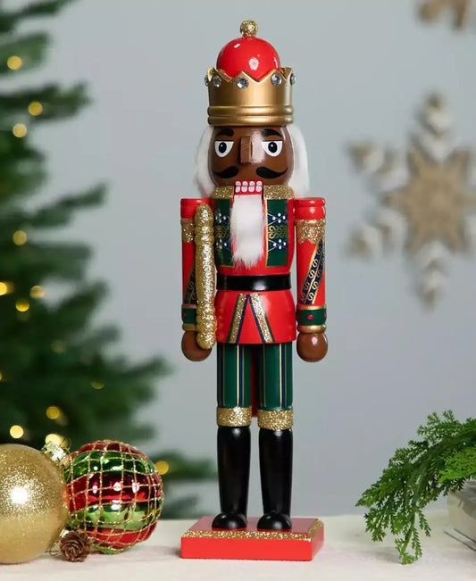 Northlight African American Nutcracker King Christmas Figure