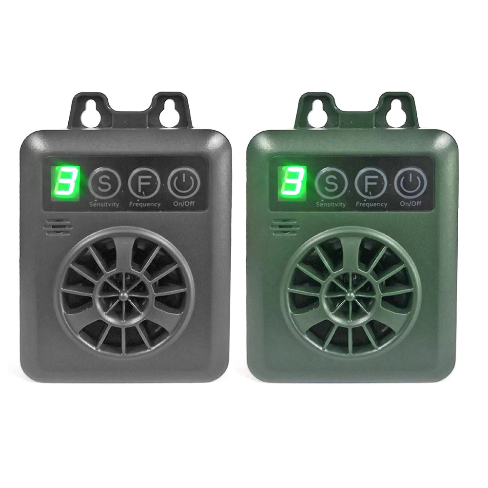 ALLOYSEED Ultrasonic Canine Bark Stopper Deterrent For Outdoor Anti BarkingProtection