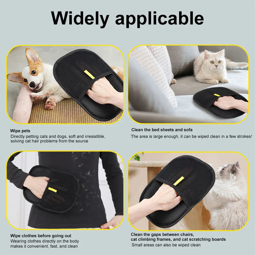 Guangdong Deshedding HairRemoval Gloves For Cats And Dogs IndustrialStrength GroomingSolutions