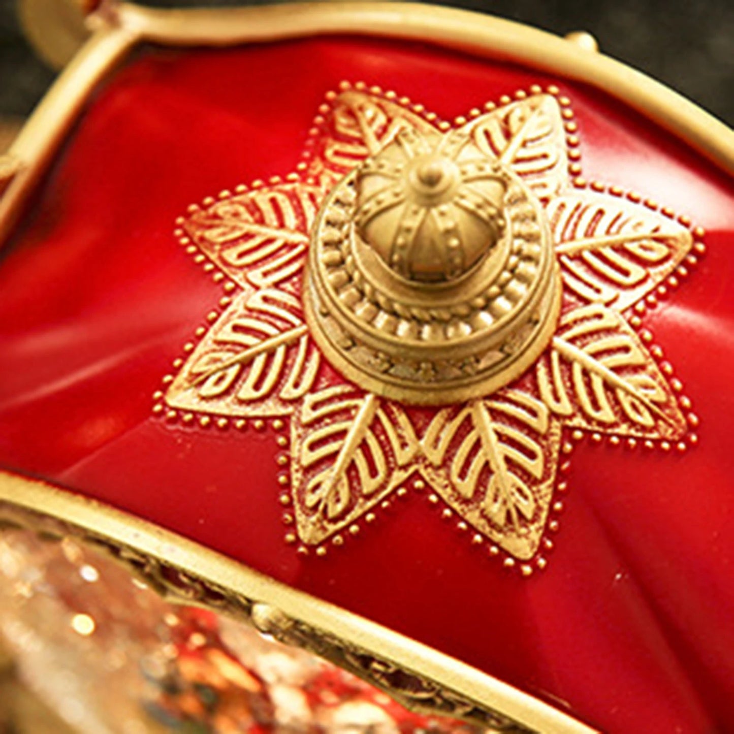 Snow Globe Lantern Christmas Carriage Musical Gift Set