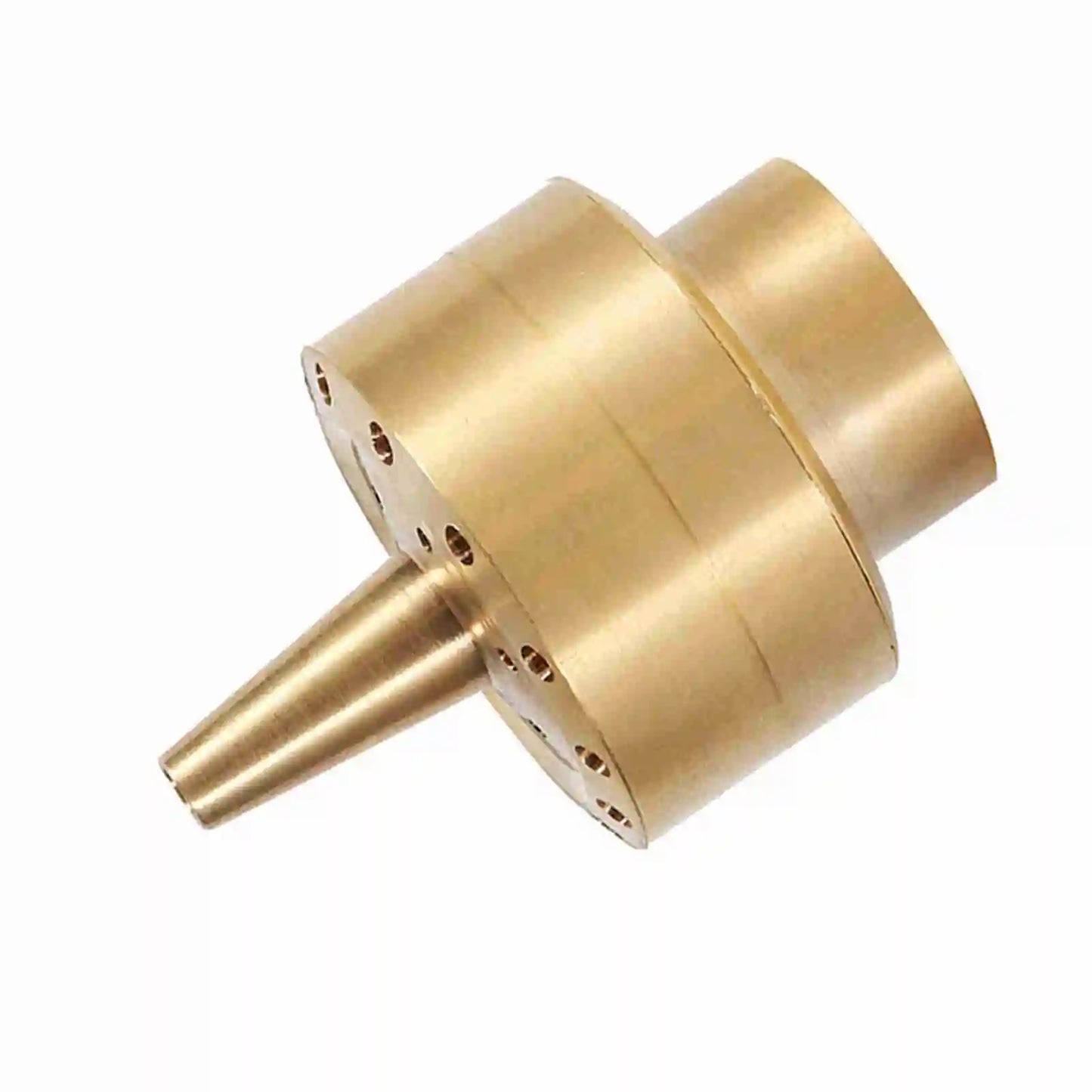 3/4" Brass Fountain Nozzle Column Garden Pond Fountain Water Nozzle Sprinkler Spray Head Gold