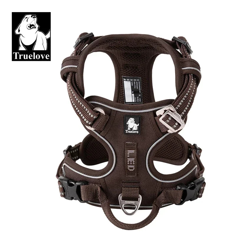 Truelove Camouflage Reflective Dog Harness Easy Adjust Upgrade Version