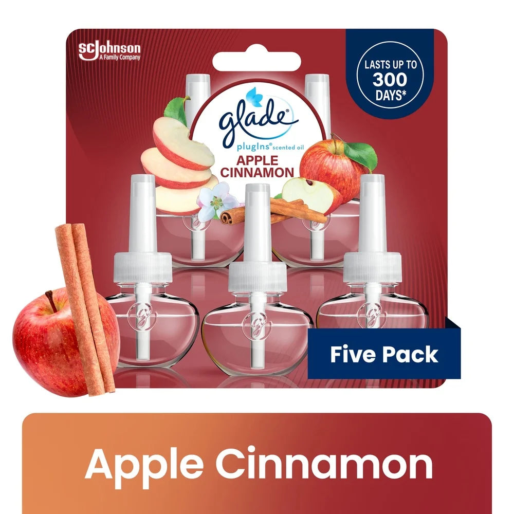 Hign-concerned Apple Cinnamon PlugIns Air Freshener Refills