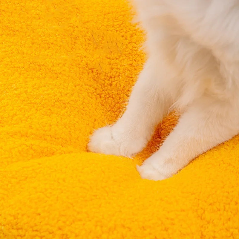 Zhejiang Lucky Fortune Cat Pet Bed Fleece Round Warm