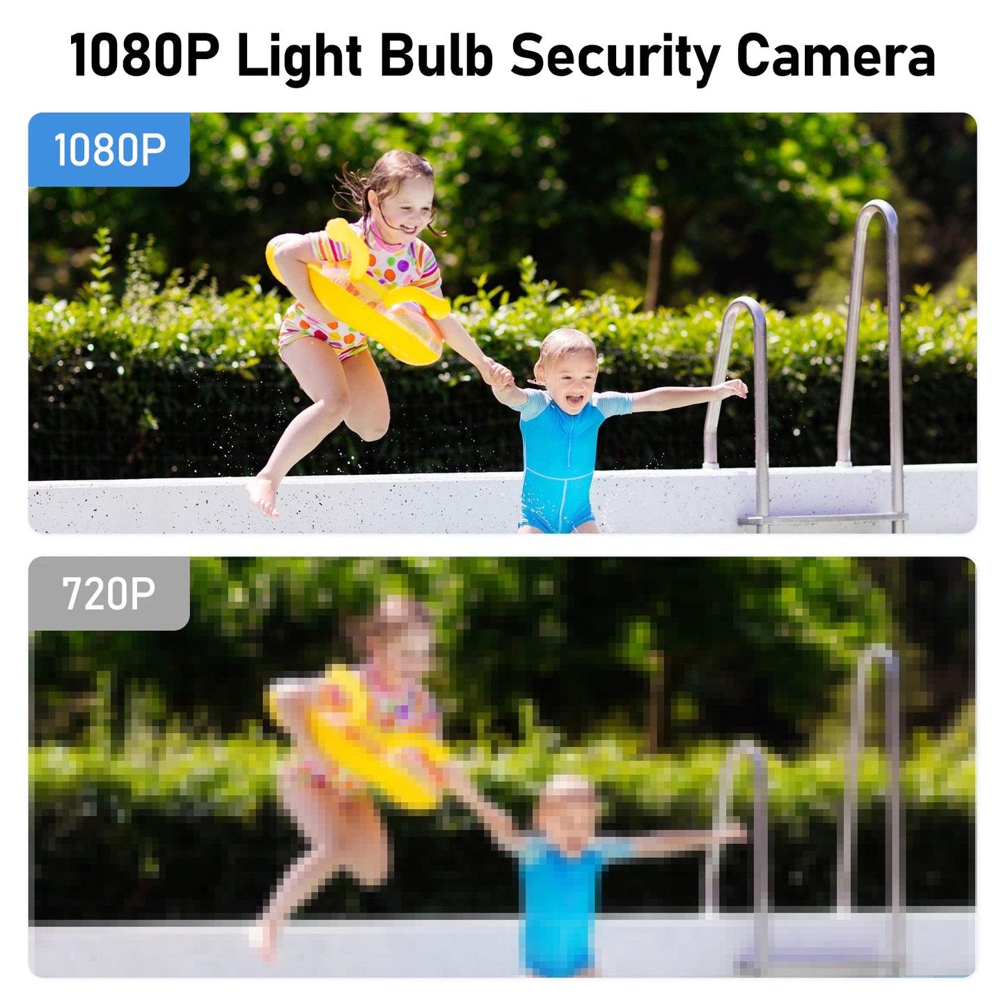 E27 Light Bulb Camera WIFI Outdoor Security Camera 360° PTZ PIR Smart Light Auto Track Waterproof CCTV Surveillance Camera IP