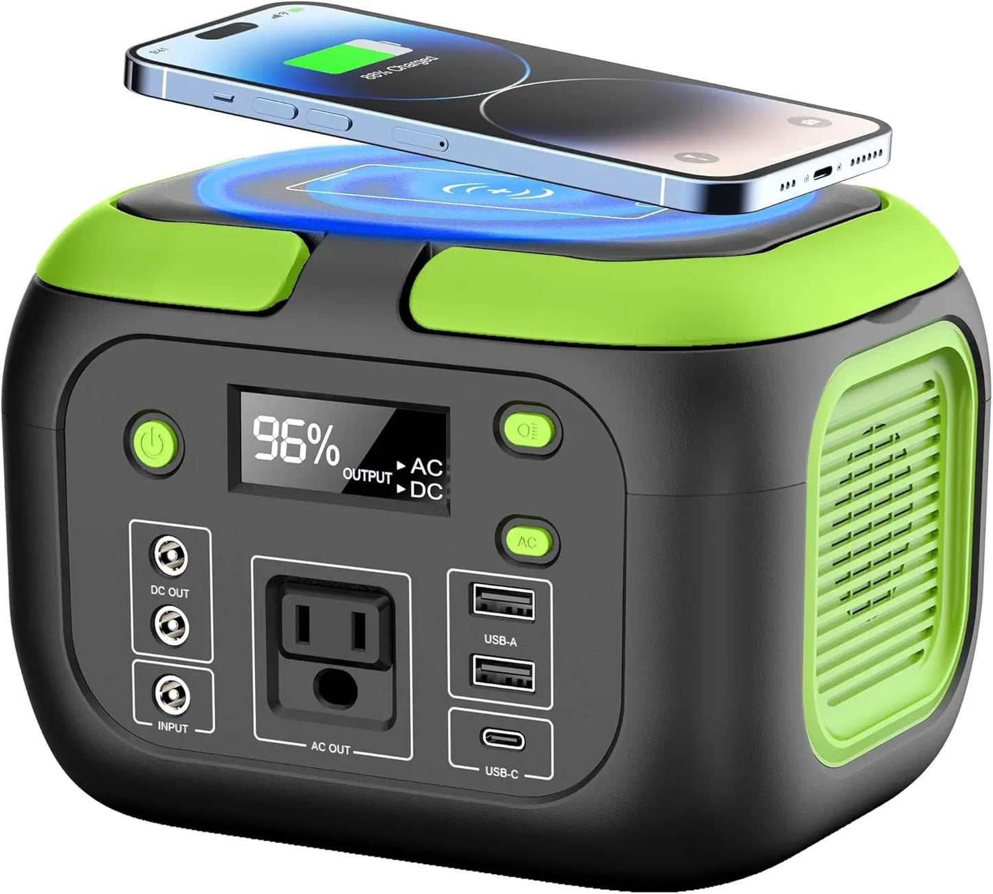 SinKeu 200W Portable Power Station 155Wh Solar Generator