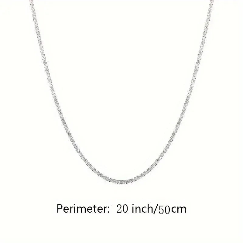 Starry Sparkling Necklace Unisex Clavicle Chain Jewelry