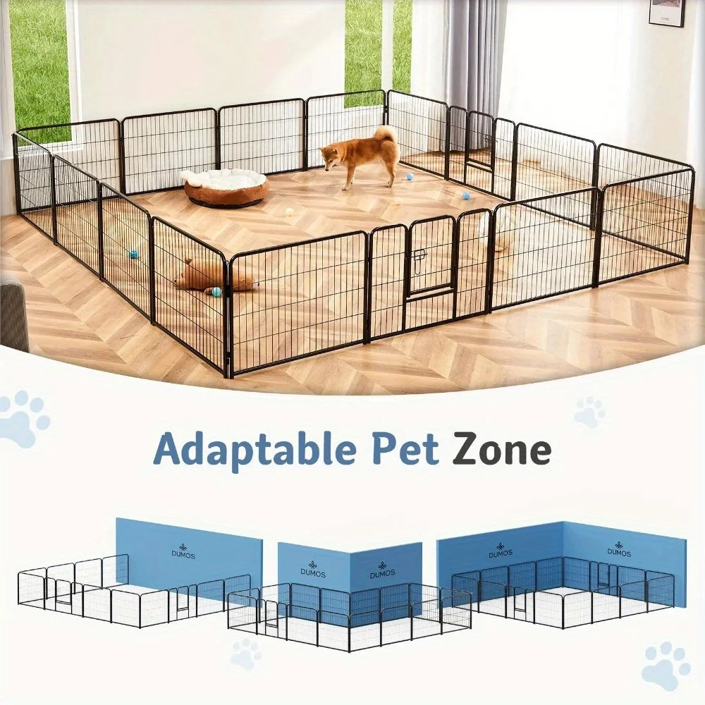 Hign-concerned Indoor Dog Playpen Safe Stress Free Space
