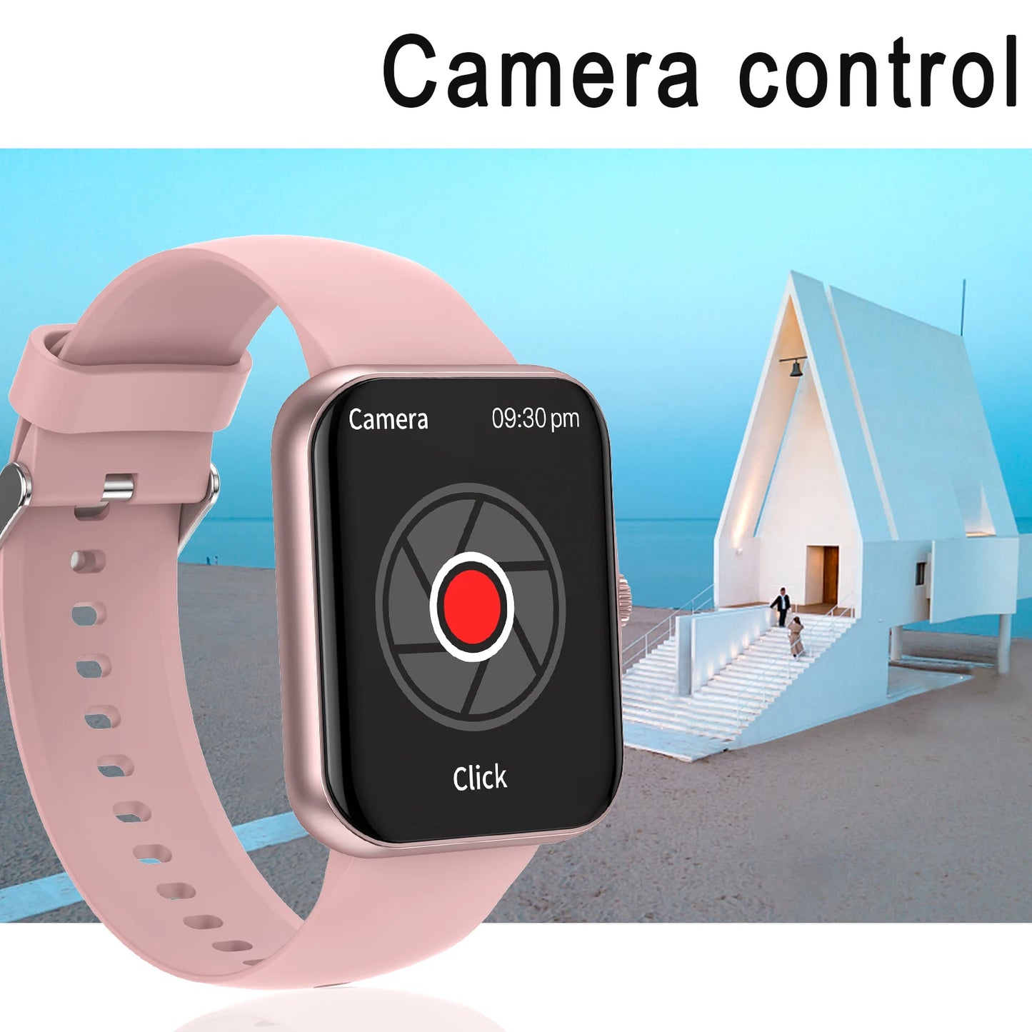 LOMAXFR Smartwatch With Call Alerts For Android iPhone